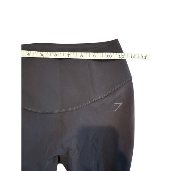 Gymshark XS Black Capri Workout Leggings - Picture 6 of 7